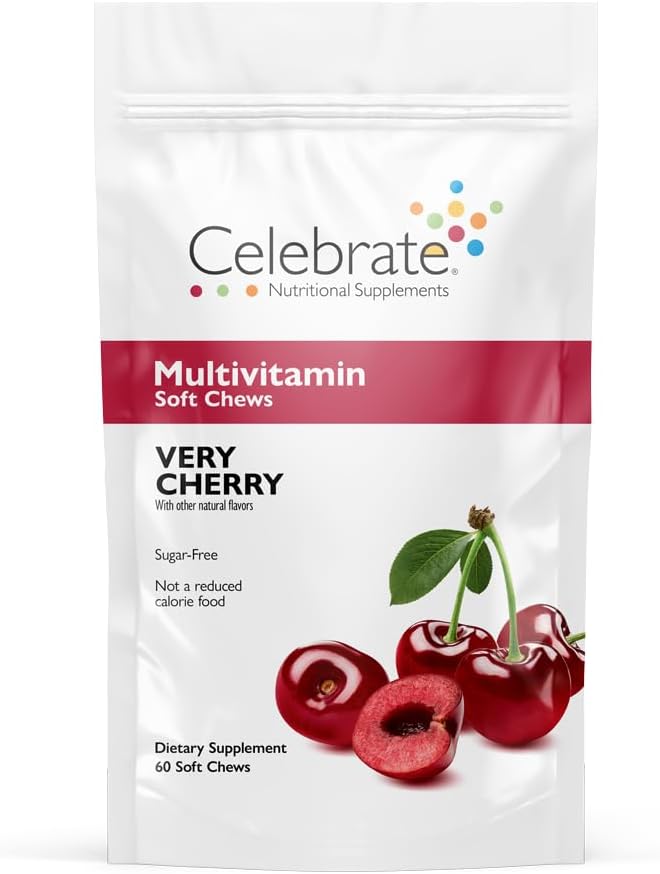 Celebrate Vitamins Bariatric Multivitamin Soft Chews - Strawberry (180ct) - görsel 10