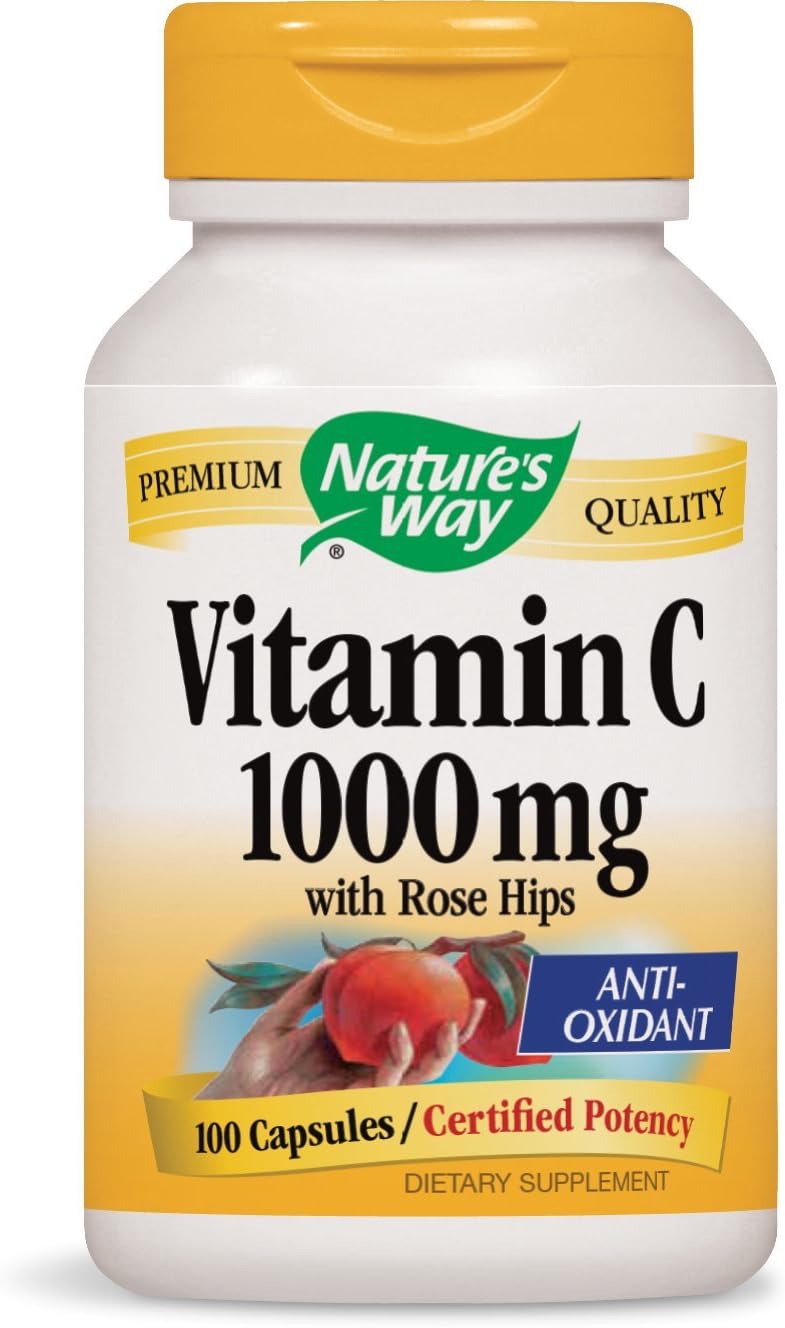 Nature's Way Vitamin C 1000 with Rose Hips - görsel 1