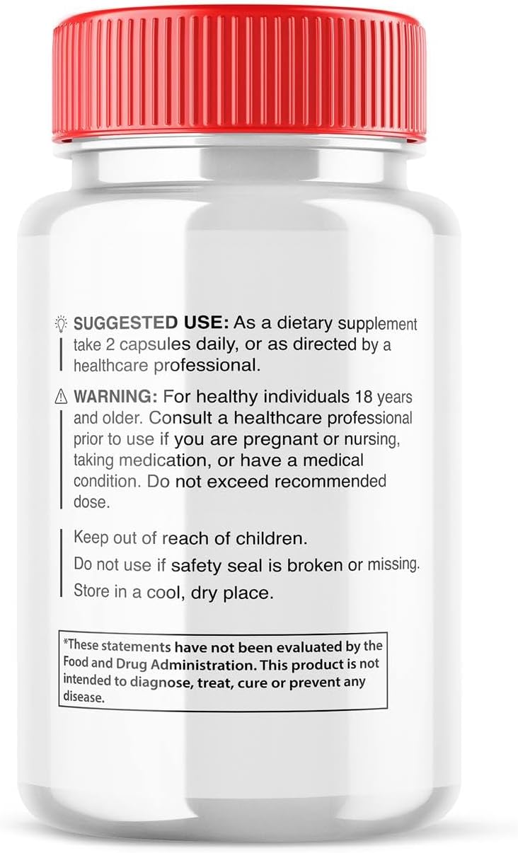 (2 Pack) Glucocyn Support Capsules – Maximum Strength Glycogen Health Formula 800mg – Image 9