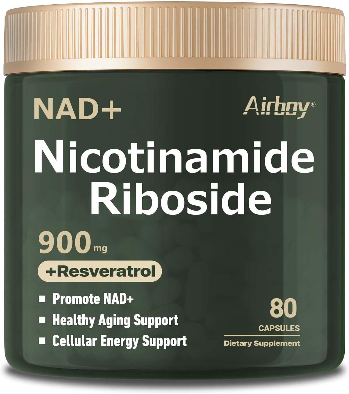 Airboy Liposomal Nicotinamide Riboside 900 – Enhances cognitive focus: Adequate NAD+ levels are linked to better – Image 9