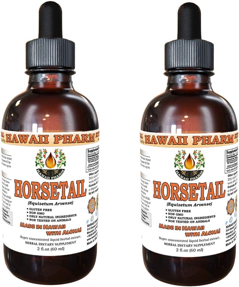 Hawaii Pharm Horsetail (Equisetum arvense) Liquid Extract 4x120mL - görsel 10