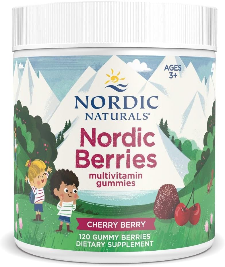 Nordic Naturals Nordic Berries, Cherry Berry – Vitamin D3 – Important for calcium absorption and bone health. – Image 8