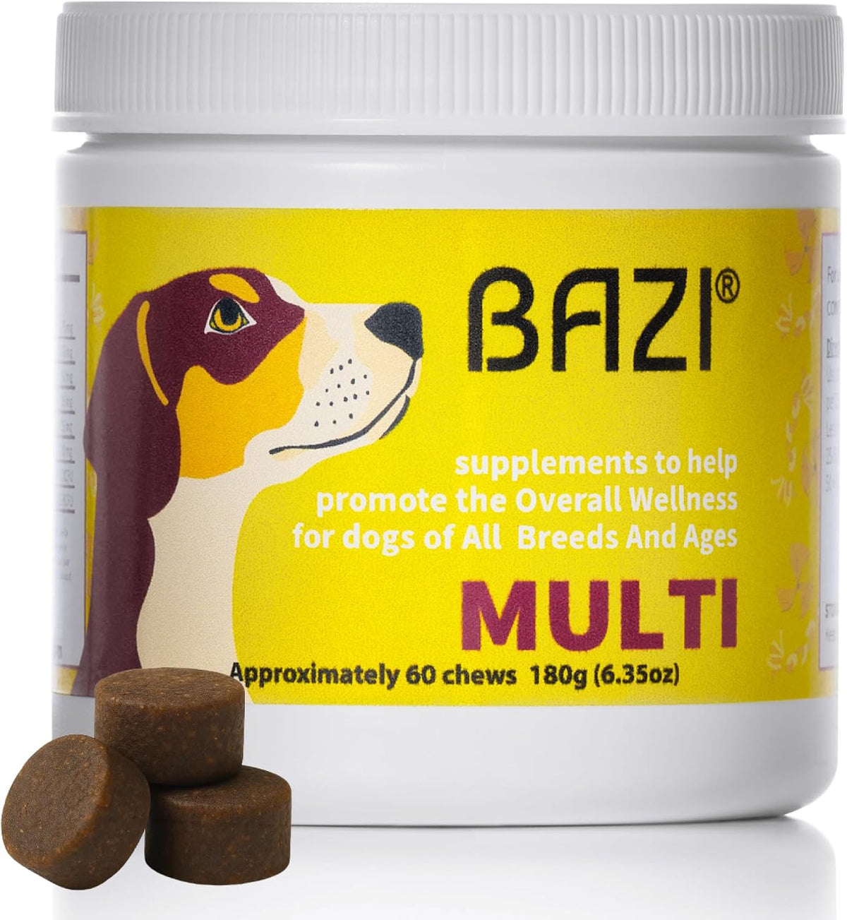 BAZI Skin & Coat Dog Chews – Collagen, – Monitor for any adverse reactions. – Image 10