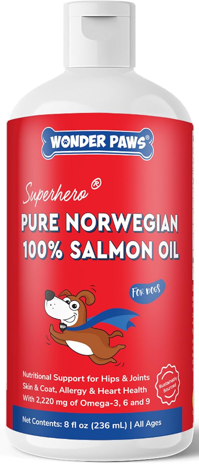 Premium Salmon Oil for Dogs – Pure Norwegian – Skin and Coat Support: The omega-3s in this salmon oil may help – Image 9