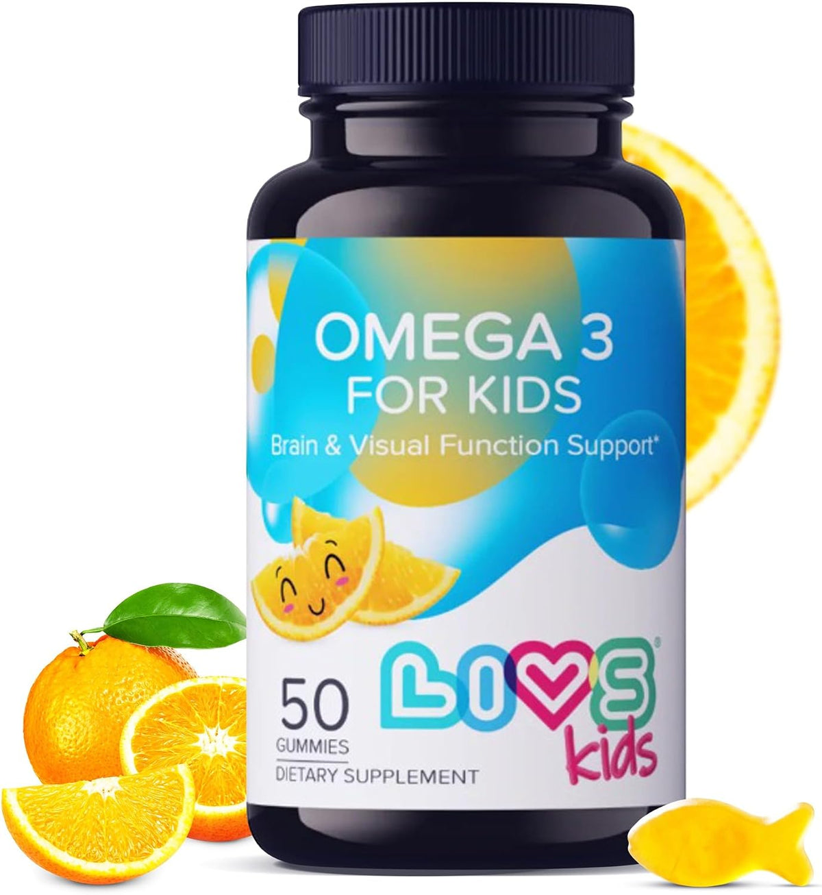 LIVS Vegan Omega 3 Gummies – Plant-Based – Heart & Cardiovascular Support: Flaxseed-derived omega-3s may help – Image 10