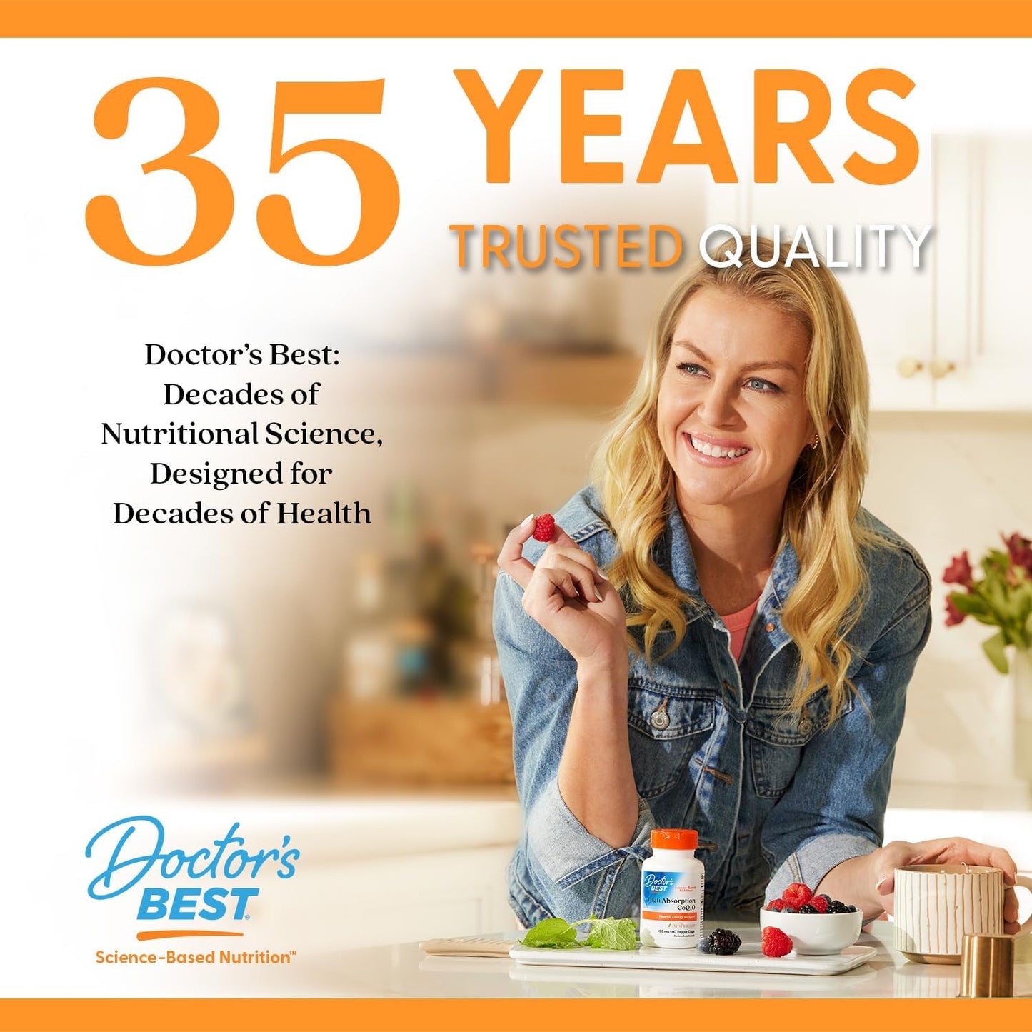 Doctor's Best Natural Vitamin K2 MK7 Supplement with MenaQ7 - 45 mcg, 180 Veg Caps - görsel 7