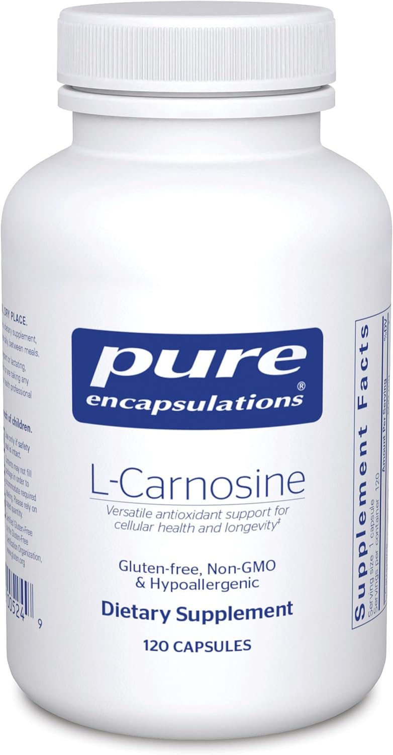 Pure Encapsulations L-Carnosine – 60 Capsules - görsel 8