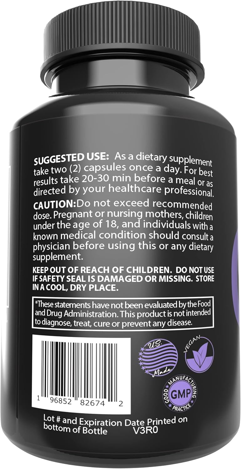 Saffron Supplements 177mg, Pure Saffron – Eye Health: Carotenoids in saffron help maintain normal vision and eye – Image 7