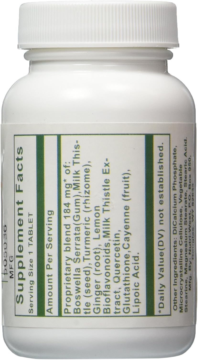 Nutri-West Total Inflam – 90 Tablets - görsel 2