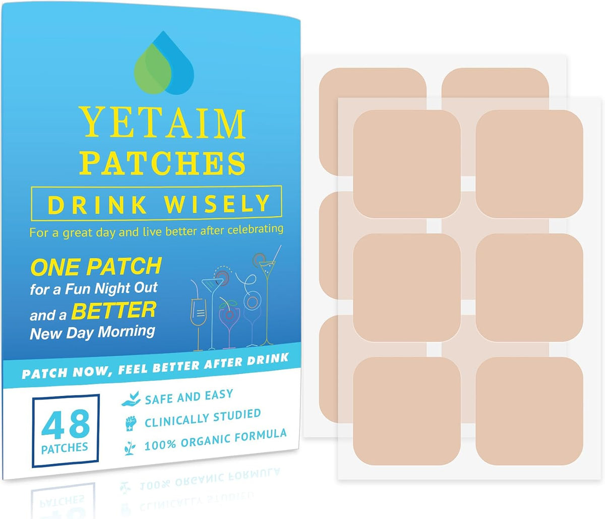YETAIM Recovery Patches – 48 Patches for Energy Boost and Fast Recovery – Image 8