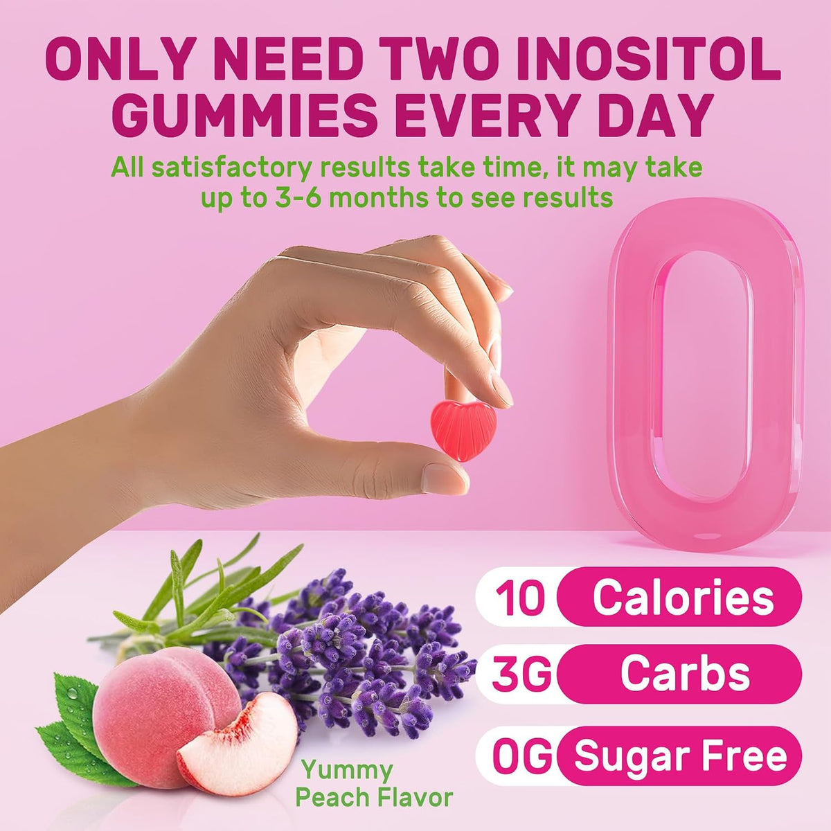 LILICARE Inositol Gummies for Women's - – Magnesium: Essential for muscle relaxation, nerve function, and sleep – Image 9