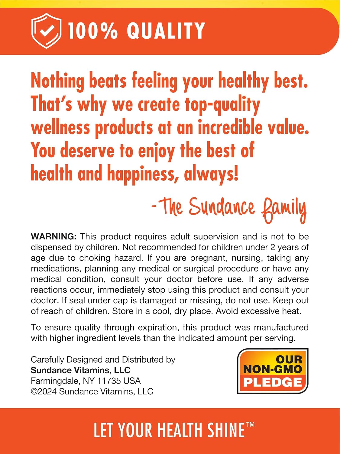 Sundance Vitamin C 500mg with Bioflavonoids and Rose Hips | Vegetarian, Non-GM & Gluten free Supplement - görsel 5