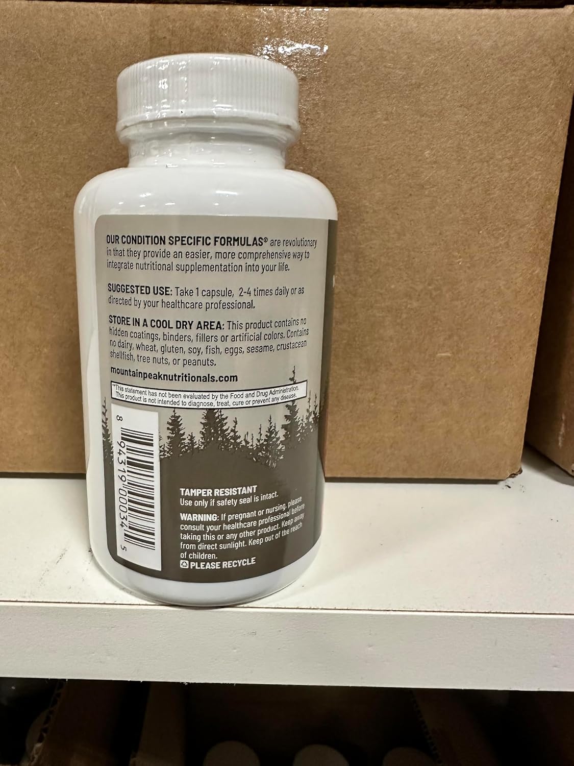 Mountain Peak Nutritionals Aller G Plus - Sinus & Respiratory Support - 90 Vegetarian Capsules - görsel 9