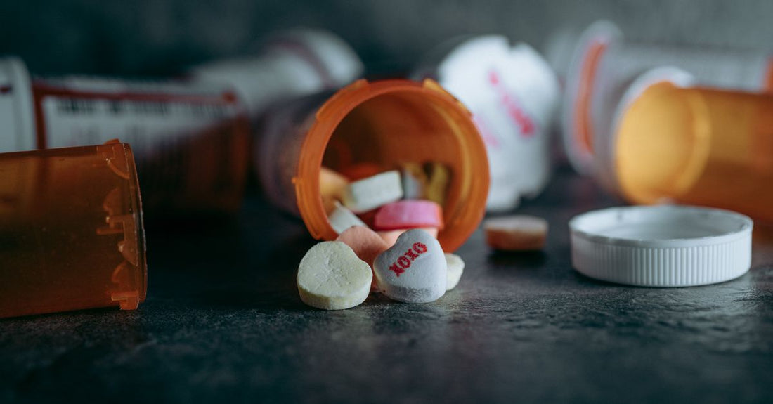A colourful flatlay of everyday vitamin and supplement bottles on a white background, showcasing the best everyday vitamins & supplements 2026 available in Australia.