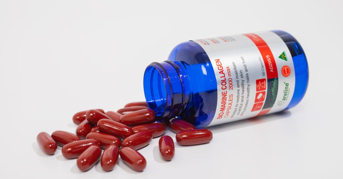 Assorted vitamin and supplement bottles on a white background, representing best everyday vitamins & supplements 2026