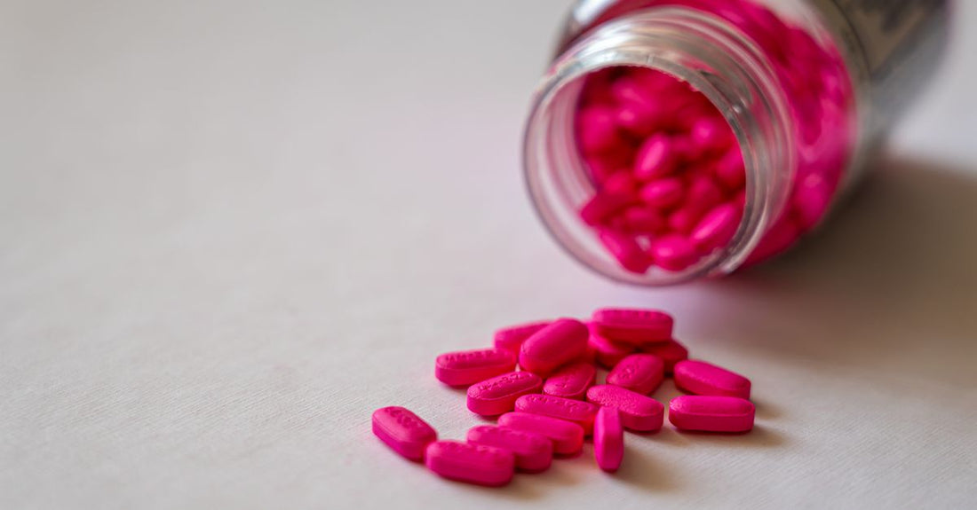 Assorted everyday vitamins and supplements bottles on a clean white background, representing an everyday vitamins & supplements buying guide for Australian shoppers.