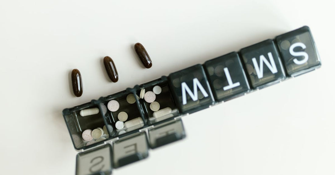 Everyday vitamins and supplements buying guide featuring essential supplement bottles on a clean surface in Australia