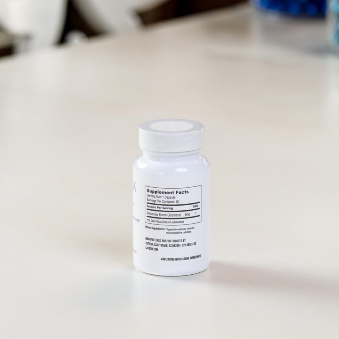 Caitera B Your Best Boron Glycinate – Hormone Balance: Boron helps regulate the body's use of estrogen and – Image 5