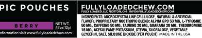 Fully Loaded Alpha Fuel Nootropic Pouches (Berry Fuel) – Image 2
