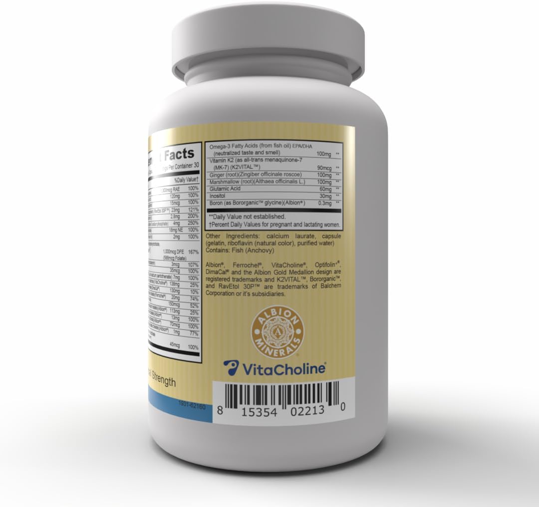 Priority One Vitamins Opti-Prenatal (120 Capsules) – Support for the Nutritional Needs of Mother and Bub - görsel 4