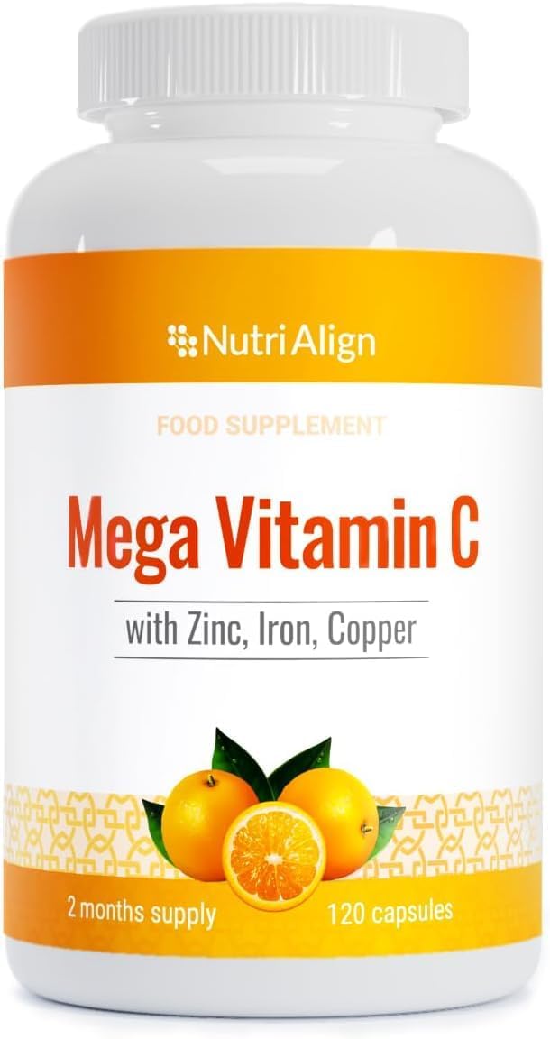 Nutri-Align Mega Vitamin C - 120 Capsules - görsel 1