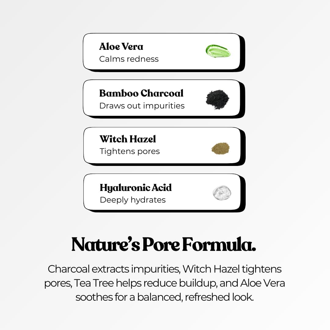 The Patch Collection® – Blackheads Deep Cleansing Pore Strips | Charcoal, Witch Hazel, Aloe Vera (Pack of 20) - görsel 4