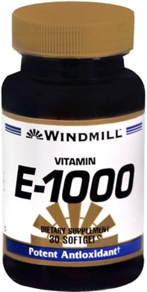 Windmill Vitamin E 1000 IU Softgels - 30 Count - görsel 1