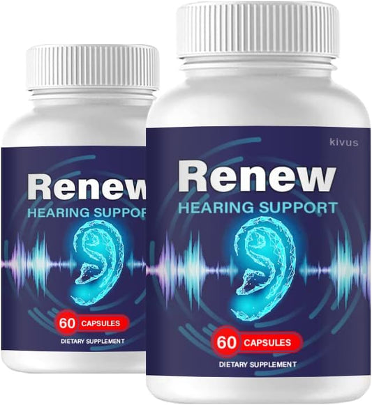 (2 Pack) Renew - Renew Hearing Support Supplement (120 Capsules)