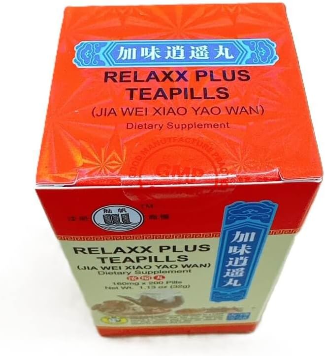 Jia Wei Xiao Yao Wan, Relaxx Plus Teapill Extra Concentrated (200 Tablets) – Image 3