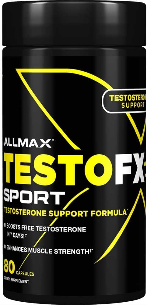 ALLMAX TESTOFX Sport - Testosterone Support – Zinc – An essential mineral that supports testosterone production – Image 1