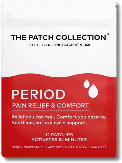 The Patch Collection – Period Pain Relief Patches (Pack of 12)