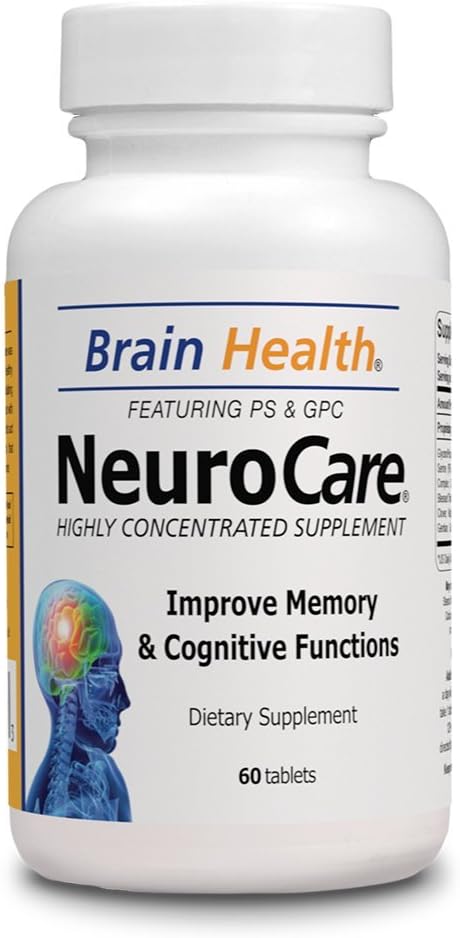 Neuro Care Nootropic Brain Health Supplement - 60 Tablets - görsel 1