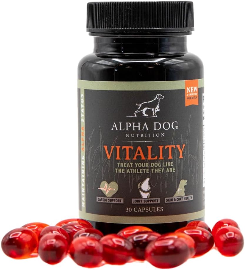 Krill Oil for Dogs – Vitality from Alpha Dog Nutrition - görsel 1