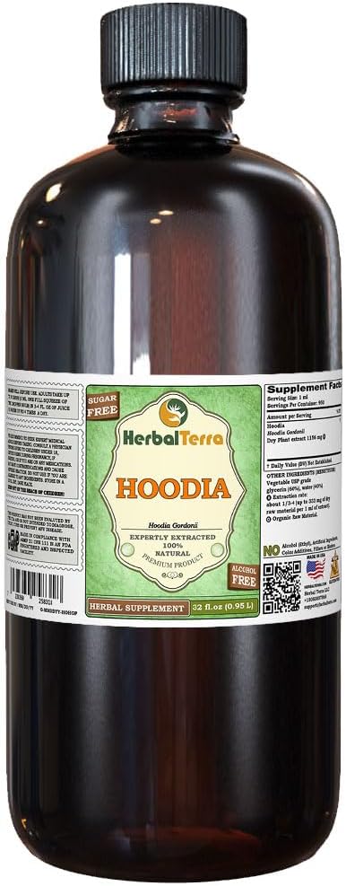 Hoodia Gordonii Tincture - Organic Liquid Extract, 950 mL - görsel 8