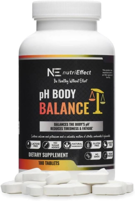 pH Balance Multi-Mineral Tablets - Alkaline – Energy & Vitality: Too much acid can leave you feeling flat. By – Image 1