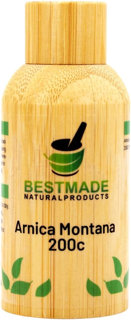 Bestmade Natural Products Turbo Arnica 200C – Natural Muscle Recovery: Helps reduce swelling and bruising, – Image 1