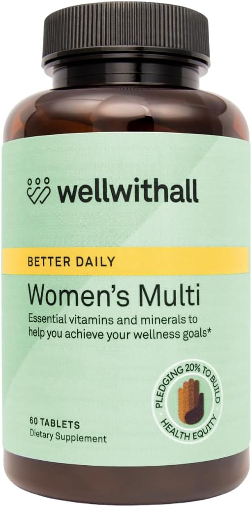 WellWithAll Women's's Multivitamin - Daily – Immune Support: Vitamins like D and B-complex contribute to normal – Image 1