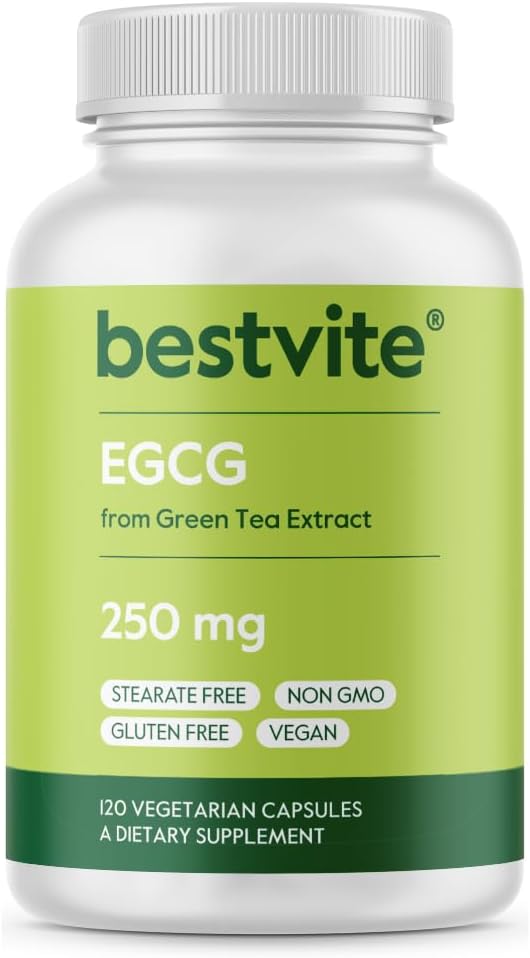 BESTVITE EGCG 250mg (120 Vegetarian Capsules) - görsel 1