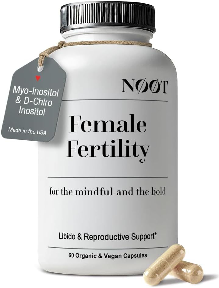 NOOT Conception & Female Fertility Support – – Hormonal Balance: Vitex (Chasteberry) and Shatavari are – Image 1