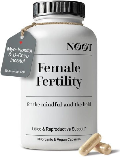 NOOT Conception & Female Fertility Support – – Hormonal Balance: Vitex (Chasteberry) and Shatavari are – Image 1