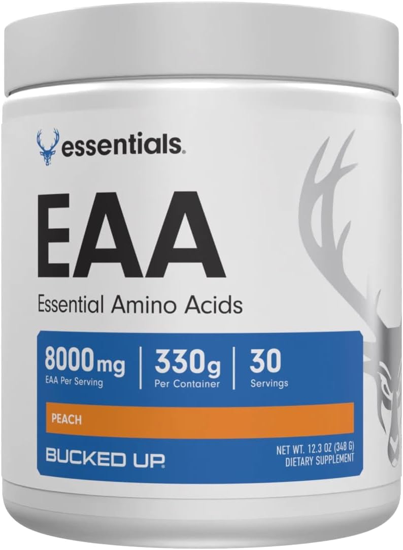 Bucked Up Essential Amino Acids - EAA Powder - Mandarin Flavour - 30 Servings – Image 7