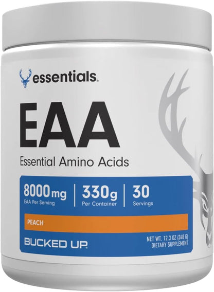 Bucked Up Essential Amino Acids - EAA Powder - Mandarin Flavour - 30 Servings – Image 7
