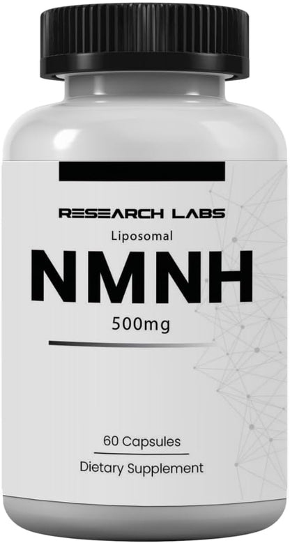 Research Labs Liposomal NMNH 500mg Per – Supports cellular energy production – NAD+ is crucial for converting – Image 1