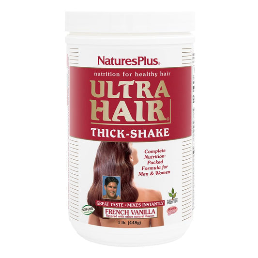 NaturesPlus Ultra Hair Thick Shake - French – Biotin : A key nutrient for keratin synthesis, helping maintain hair – Image 1