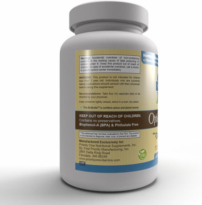 Priority One Vitamins Opti-Prenatal (120 Capsules) – Support for the Nutritional Needs of Mother and Bub