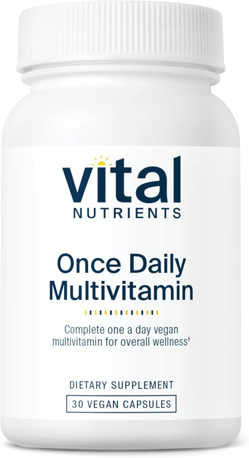 Vital Nutrients Once-daily Multivitamin - Vegan Multi for Women's & Men - Allergen-Free - 19 Essential Vitamins + Antioxidants for Eye and Heart Health - 60 Capsules - görsel 8