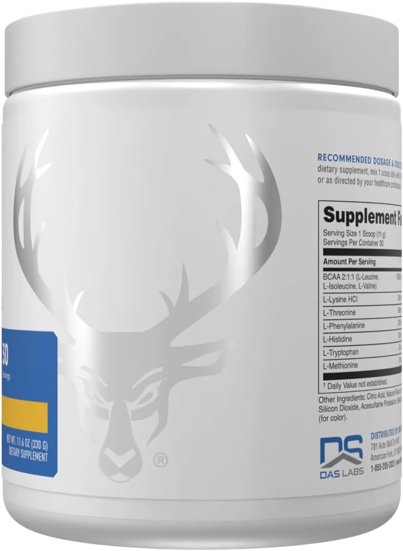 Bucked Up Essential Amino Acids - EAA Powder - Mandarin Flavour - 30 Servings – Image 2