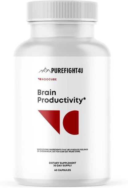 Brain Productivity for Focus, Memory & – Supports mental clarity: May help reduce brain fog and sharpen – Image 1