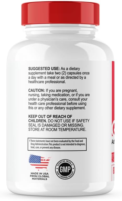 Official Glucobio Capsules - Blood Support Supplement (2 Pack, 120 Capsules) - görsel 4