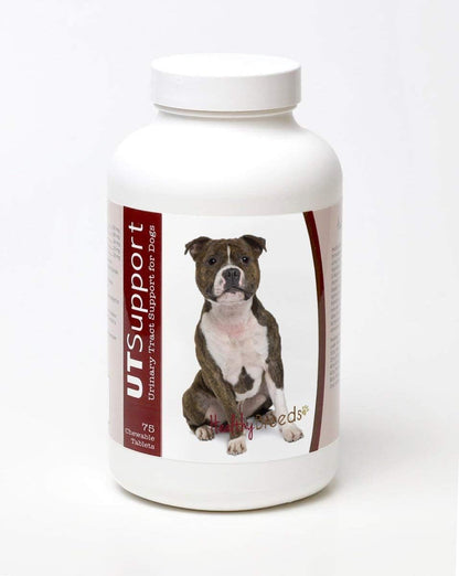 Healthy Breeds Miniature American Shepherd Cranberry Chewables - Urinary Tract Support - 75 Count